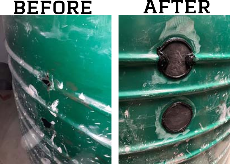 Plastic Repairs Mobile Plastic Welding Plastic Repairs done on or